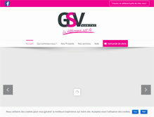 Tablet Screenshot of groupe-stores-volets.fr